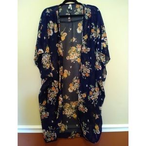 Truth NYC Sheer Kimono Duster 3X